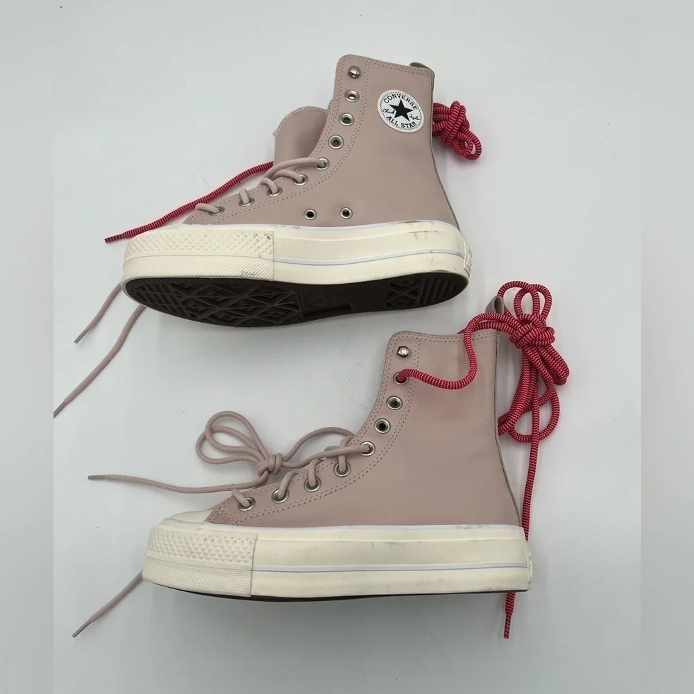 Converse Chuck Taylor AS LIFT X High-Top Platform Sneakers Boots Women's Size 4